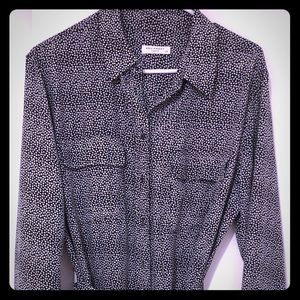 Equipment silk dress